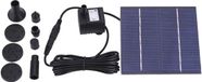 Merkloos / Sans marque ZenithVibe Zonne-energie Waterpomp Vijver Fontein Dompelpomp - 7V 12W 200l/h 60cm Waterhoogte