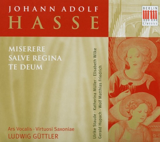 Brilliant Classics Hasse: Miserere, Salve Regina, Te Deum