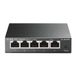 TP-Link TL-SG105S - Commutateur Ethernet Gigabit 5 ports - Non géré - Noir