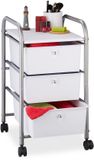 Merkloos Relaxdays badkamer trolley
