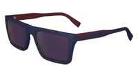 LACOSTE L6009S 424 MATTE BLUE 56/19/145 Mannelijke Zonnebrillen