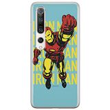ERT GROUP mobiel telefoonhoesje voor Xiaomi MI 10 / MI 10 PRO origineel en officieel erkend Marvel patroon Iron Man 009 aangepast aan de vorm van de mobiele telefoon, hoesje is gemaakt van TPU
