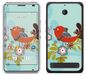 Royal Muurtattoo RS. 74098 zelfklevend voor Sony Xperia E1 met motief Floral and Bird