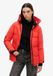 Superdry Parka de ville matelassé à capuche Femme Rouge coucher de soleil