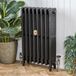 Mercury Radiateur fonte – 4 rangs – Graphite antique – H 76 cm x l. 26,3 cm x P 14 cm