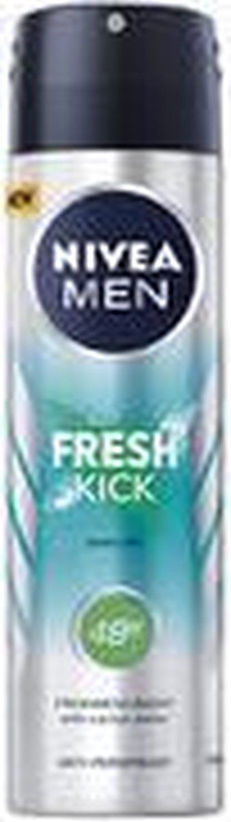 Nivea Men Fresh Kick Anti-perspirant - Antiperspirant Ve Spreji - 9005800342634