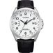 Citizen CB0250-17A Horloge - Leer - Zwart - Ø 43 mm