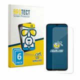 BROTECT Screenprotector 6 Stuks voor Xiaomi Redmi R70m 5G Beschermglas transparant