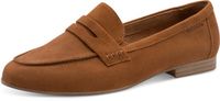 Tamaris Dames Instappers 1-24233-46 305 Cognac Leer Maat 40 EU