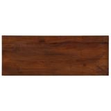 vidaXL Tafelblad rechthoekig 70x30x3,8 cm massief gerecycled hout