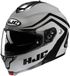 HJC C91N Nepos Systeemhelm - Zwart/Grijs - Maat XS