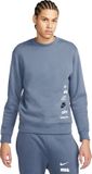 Nike Club Fleece Crew Blauw Heren XL