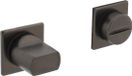 Intersteel WC-sluiting met minimalistische vierkante rozet antracietgrijs