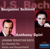 Sonatas Benjamin Schmid & Anthony Spiri - J.S. Bach: Sonatas For Violin & Harpsichord (2 CD)