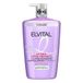 L'Oréal Paris Elvital Hydra Hyaluronic XXXL hydraterende shampoo voor glanzend haar, hyaluronzuurshampoo voor langdurige hydratatie en bescherming, 1000 ml
