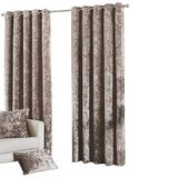 Riva Home Verona Ringtop Eyelet gordijn, polyester, oster, 229 x 229cm