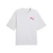 PUMA Boxy utility-T-shirt met print voor heren XS, White Glow Heather