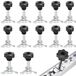Merkloos Airline Rail Set van 12 Accessoires 60mm