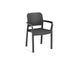 Set Allibert by KETER Lot de 6 fauteuils de jardin BELLA en résine gris graphite empilable