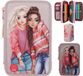 Depesche TOPModel trousse scolaire 3 compartiments avec LED - BEST FRIENDS