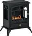 Homcom Bioéthanolhaard Acier 45L x 28l x 54H cm Noir
