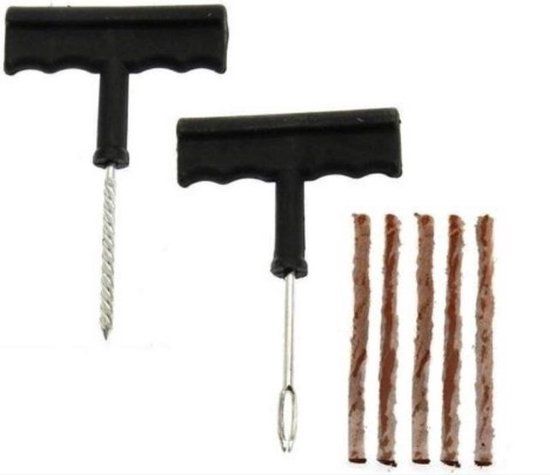 Autoband Gat reparatie - Vakantie Tool | Heble® reparatieset - inclusief 5 proppen en bandenprop!
