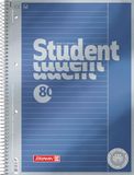 Brunnen 1067125 Student Premium Duo A4 Notitieblok/Collegeblok