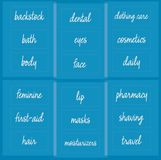 The Home Edit Transparante Badkamer en Was Labels 18 Stuks
