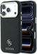 Guess - Saffiano Small 4G Classic MagSafe Hoesje voor iPhone 18 Pro Max / 17 Pro Max - Zwart