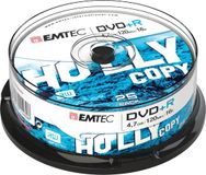 EMTEC DVD+R 4.7 GB 16x Snelheid - 25st Gebaksdoos