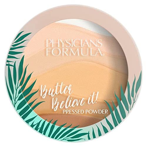 Physicians Formula Butter Believe It! Gezichtspoeder, Geperst Poeder met Zachte Textuur, met Murumuru-boter, Cupuaçu-boter, Tucuma-boter, Essentiële Vetzuren en Pro-vitaminen, Translucent