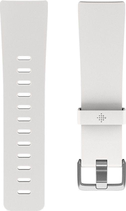 Bosch Fitbit Versa (Lite) siliconen bandje - Klassiek wit - Small