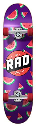 Rad Unisex - Volwassen Watermelon Skateboard Compleet board - Lila - 7.75"