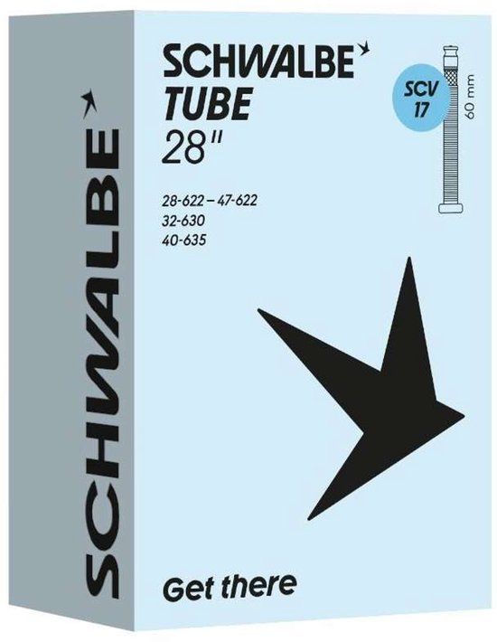Schwalbe Binnenband SCV17 28 inch 28/47-622/635 60mm Frans/Presta