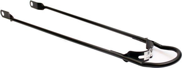 Spatb bumperstang 28x1 1/2 mat zw