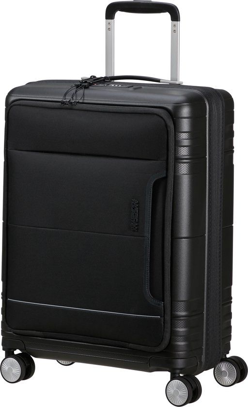 American Tourister Hello Cabin Spinner 55/20 Handbagage Uitbreidbaar Onyx Black