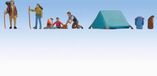 NOCH 0015876 H0 Camping figuren Geverfd