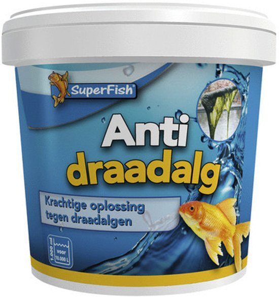 SuperFish Anti Draadalg - Algenmiddelen - 1000 ml 10000 L
