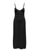 ONLY - ONLSAKURA SL MIDI V-NECK STRAP DRESS WVN - Meisjes - Mini jurken - Zwart - XL