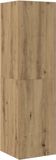 Syfax Artisanaal Tv-meubel 30,5x30x110 cm bewerkt hout artisanaal eikenkleur