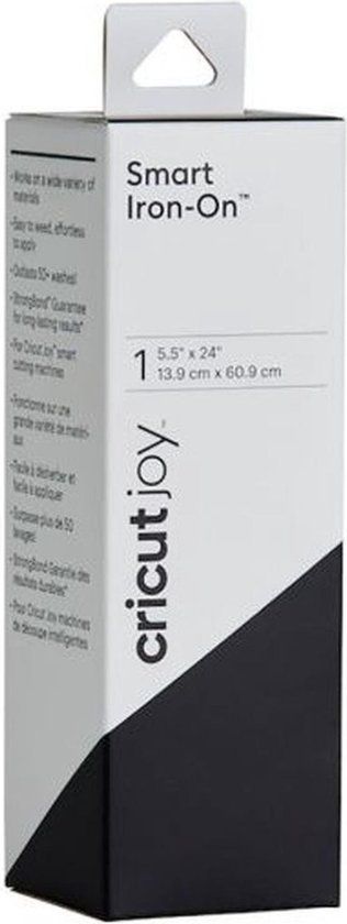 Cricut Joy Smart Iron-On - Zwart - 14x60cm