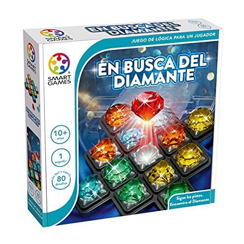 Smart games In diamantzoeken: espel voor educatieve spellen voor kinderen, kinderpuzzels, smartgames, ruimtewaarneming en planning