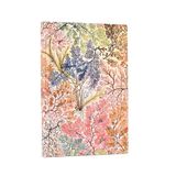 Carnets Paperblanks Anemone William Kilburn Softcover Flexis Mini Lined Elastic Band 208 Pg 80 GSM