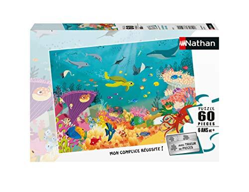 Nathan Puzzel 60 stukjes, zeedieren, kinderen, 4005556865697