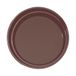 Garcia de Pou 132.24 dienblad, rond, antislip, 35,5 cm, bruin
