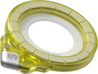 Aulumu G09 Ghost 360 MagSafe Standaard met 3-Assige 360° Rotatie Clear Geel