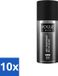 Vogue Men Mystic Black Déodorant Spray Anti-transpirant 150 ml - Lot économique - 10 pièces