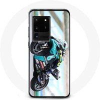 Maniacase Hoesje voor Samsung Galaxy S20 Ultra Valentino Rossi motorrijder