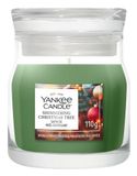 Yankee Candle Shimmering Christmas Tree Geurkaars Hout Groen Rond 1 stuk(s)