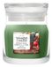 Yankee Candle Shimmering Christmas Tree Geurkaars Hout Groen Rond 1 stuk(s)